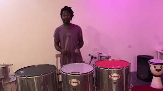 Aprenda trio de surdo da Bahia  Samba Afro  RUDSON DANIEL [upl. by Enneirda]