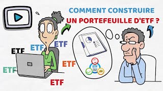 ✅ Comment construire un portefeuille dETF en bourse  GUIDE COMPLET [upl. by Lleuqram]