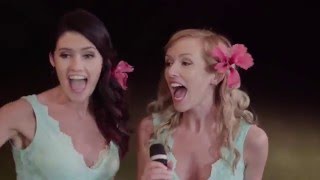 Bridesmaids Sing Epic BroadwayMusical Toast  Hawaii 2016 [upl. by Eelarual]