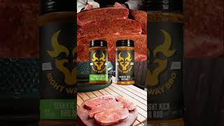 Grilled Pork Shoulder Steak Recipe with Right Way BBQ Seasonings [upl. by Quince]