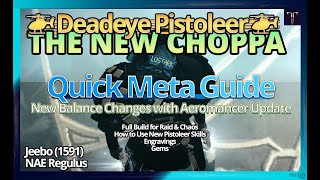 T3  Deadeye Pistoleer  Quick Meta Guide 10  OLD [upl. by Brindell]