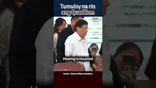 TUMOULOY NA RIN ANG QUADCOM QuadCom FPRRD EJK [upl. by Miranda]