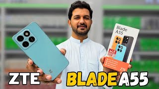 ZTE BLADE A55 UNBOXING ZTE BLADEA55 [upl. by Jaynes]