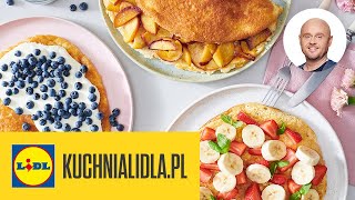 3 POMYSŁY NA ŚNIADANIE OMLET BISZKOPTOWY 🍳  Paweł Małecki amp Kuchnia Lidla [upl. by Eyssej507]