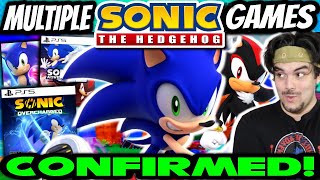 Multiple New Sonic Games Coming In 2024 Confirmed By Sega  New Mobile Games 3D Game amp More [upl. by Vitkun]