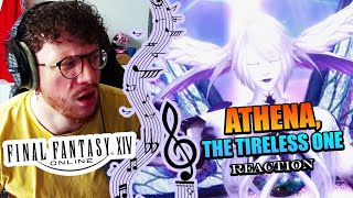 First Time Hearing quotATHENA THE TIRELESS ONEquot  Final Fantasy XIV OST Reaction [upl. by Kehr]