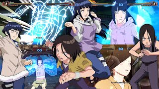 NSUNS4 ROAD TO BORUTO Hanabi VS Hinata  Japanese Audio [upl. by Ennaxor]