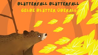 Blätterfall Blätterfall  Herbstlieder für Kinder zum Tanzen und Mitsingen GEMAfrei lizenzfrei [upl. by Roselani588]