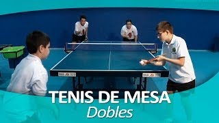 TENIS DE MESA 11 Juego de dobles [upl. by Vidda422]