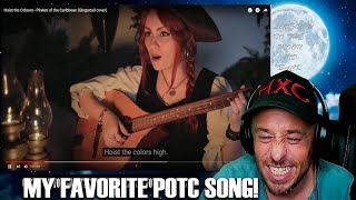 Hoist the Colours  Pirates of the Caribbean Gingertail cover Reaction [upl. by Guenevere]