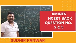 Amines NCERT back question number 2 and 5  Class 12th Organic chemistry by Saraswati [upl. by Resor]