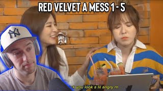 Red Velvet Reaction  Red Velvet A Mess [upl. by Filberte]