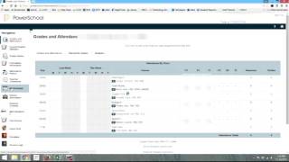 How to view year long schedule in Student PowerSchool [upl. by Neleb842]