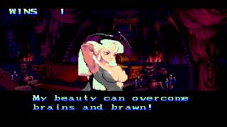 Darkstalkers The Night Warriors  Morrigan Winning Sega Genesis Remix [upl. by Cohbert]