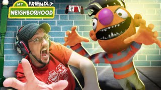 My Friendly Neighborhood Its Sesame Street but SCARY FGTeeV vs Puppets Escape Elmos Friends [upl. by Noseimaj]