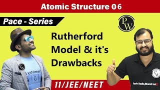 Atomic Structure 06  Rutherford Model and its Drawbacks  Class 11  JEE  NEET  PACE SERIES [upl. by Dnalrah]