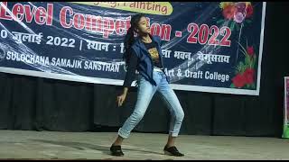 Sakhiyan song dance audition in state competition  by Ayushi pathak [upl. by Constancy752]