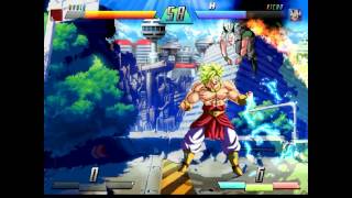 MUGEN Broly vs Xicor [upl. by Gnet344]