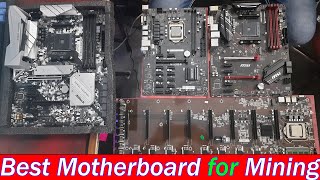 Best Motherboard for Mining RIG Mining Farm [upl. by Combes]