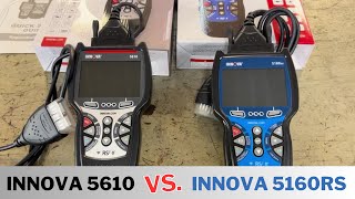 Innova 5610 vs 5160RS Differences [upl. by Ttej]