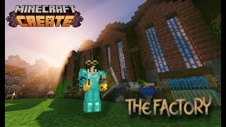 I Built a FACTORY in Minecraft Create [upl. by Calvina]