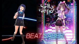 Beat Saber Kizuna AI  AIAIAI feat Yasutaka Nakata EXPERT [upl. by Evie]