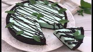 TORTA FREDDA MENTA e CIOCCOLATO Ricetta Facile Senza Cottura [upl. by Jo-Ann126]