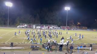 Indian River high school marching band 2024 senior night run [upl. by Leilamag]