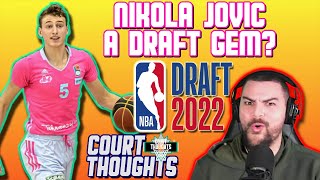 is Nikola Jovic the 2022 NBA Draft GEM [upl. by Ardnat910]