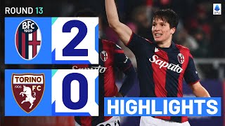 BOLOGNATORINO 20  HIGHLIGHTS  Bologna go SIXTH in the standings  Serie A 202324 [upl. by Nannek914]