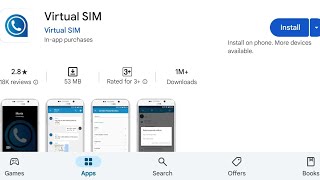 How To Install Virtual Sim Apps  How To Download Virtual Sim Apps [upl. by Eisserc]