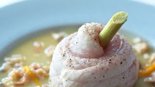 Recette  Roulade de sole et crevettes grises [upl. by Gean211]