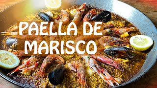 COMO HACER PAELLA DE MARISCO VALENCIANA casa Arturos [upl. by Hsirehc]