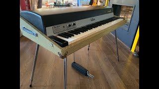 Complete Restoration 1973 Fender Rhodes Electric Piano In English [upl. by Oiraved271]