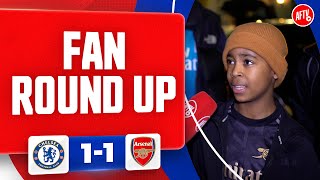 Can Arsenal Still Win The League Fan Round Up  Chelsea 11 Arsenal [upl. by Fabien100]