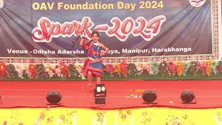 1ST POSITION SOLO FOLK DANCE  DISTRICT LEVEL FOUNDATION DAY  BOUDH  oavmanipur [upl. by Kieger252]