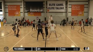 PSA Cardinals E16 vs CP3 Highlights Nike EYBL Platinum Bracket game Indianapolis [upl. by Adlecirg413]