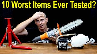 10 Worst Items Ever Tested Let’s Find Out [upl. by Atnicaj]