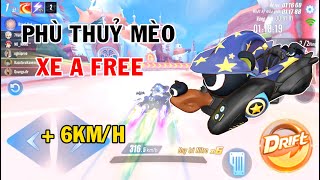 ZingSpeed Mobile  Xe A Free Phù Thuỷ Mèo [upl. by Ellehsram684]