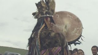 Mongolia Shaman Ceremony at Mother Rock 20000820 [upl. by Nick674]