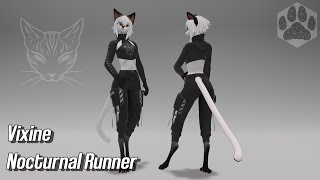 Nocturnal Runner  The Vixine Dark Techwear [upl. by Harned]