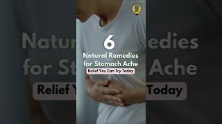 6 Natural Remedies For Stomach Ache Brain Of Interest 💡stomachache stomachpainrelief [upl. by Ahsinyd]