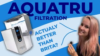 Water Filter Review Brita vs AquaTru [upl. by Erbes]