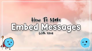 How to make embed messages with Mee6 Bot in Discord [upl. by Siol]