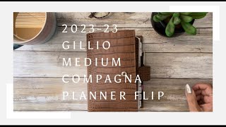 202324 Medium Gillio Compagna Planner Flip [upl. by Cirad]