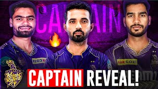 KKR NEW CAPTAIN REVEALKOLKATA KNIGHT RIDERS 2025IPL2025 [upl. by Oiznun]