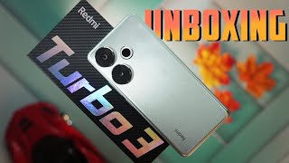 Redmi Turbo 3 Simple Unboxing [upl. by Saihtam591]