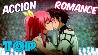 ⛔ TOP 8 Los MEJORES Animes de ACCION y ROMANCE 🧡 [upl. by Enecnarf]