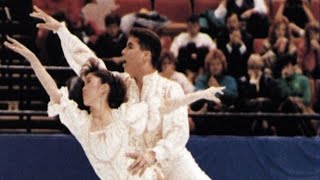 1989 Skate America PLP Mishkutenok Dmitriev Yamaguchi Galindo [upl. by Ellinet966]