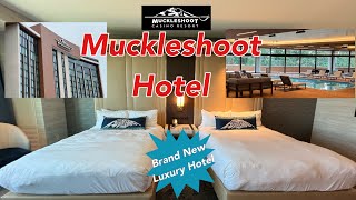 Brand New Muckleshoot Casino Resort Hotel Tour Luxury Room Auburn WA Seattle [upl. by Elsi]